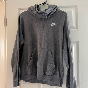 Gray Nike sweatshirt